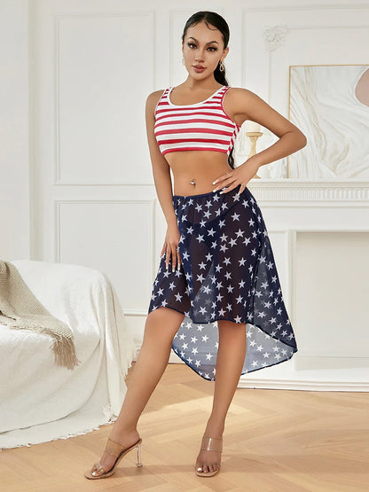 Independence Day Skirt Outfit