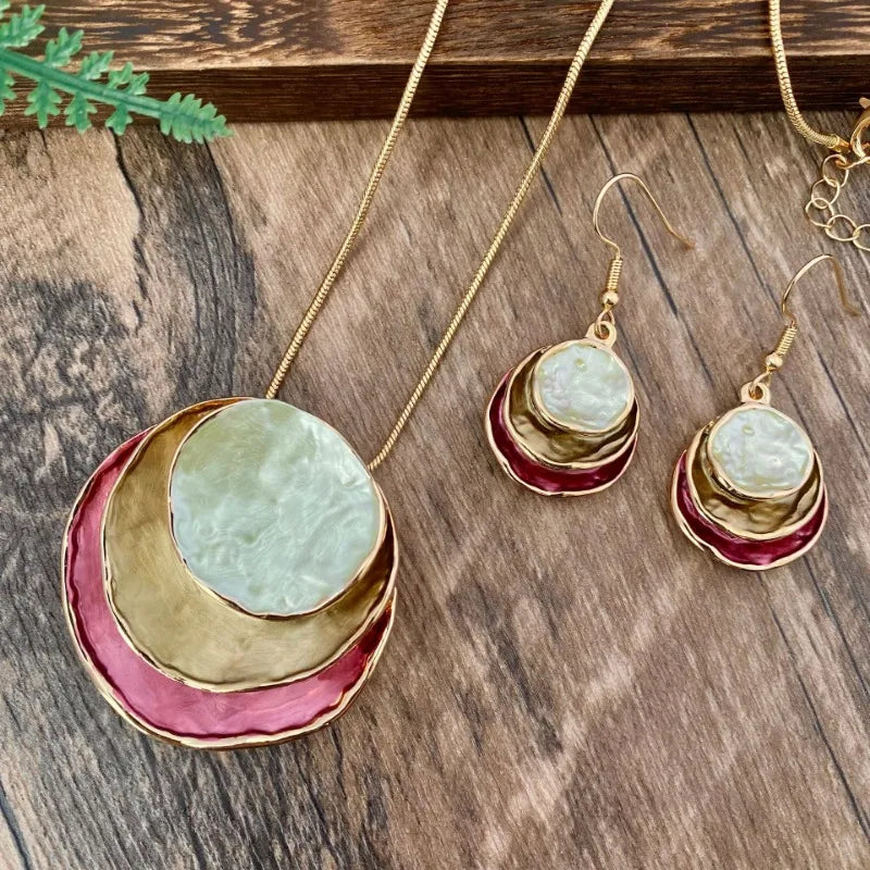 Vintage Irregular Jewelry Set