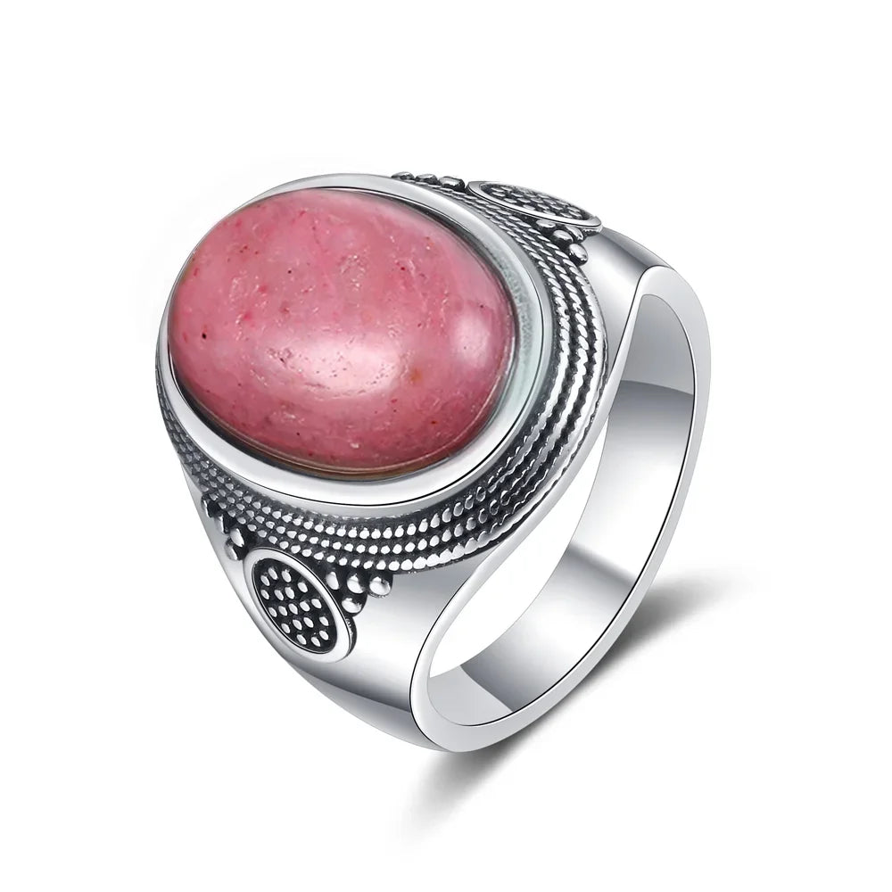Intgem Labradorite Moonstone Ring