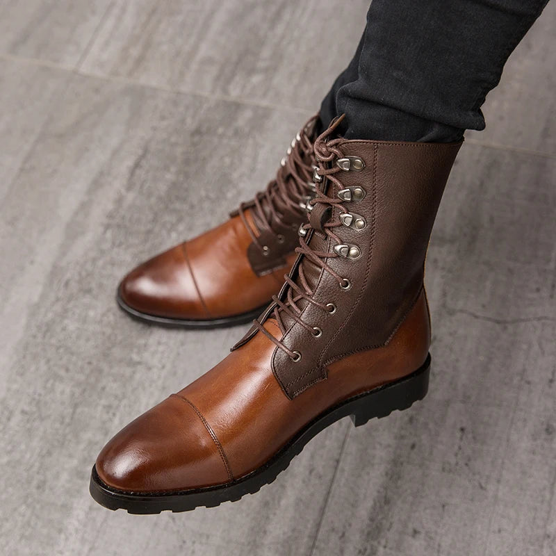 Leisure Leather Chelsea Boots