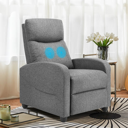 Modern Fabric Recliner Sofa