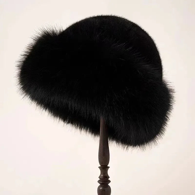 Women's Plush Fur Caps
