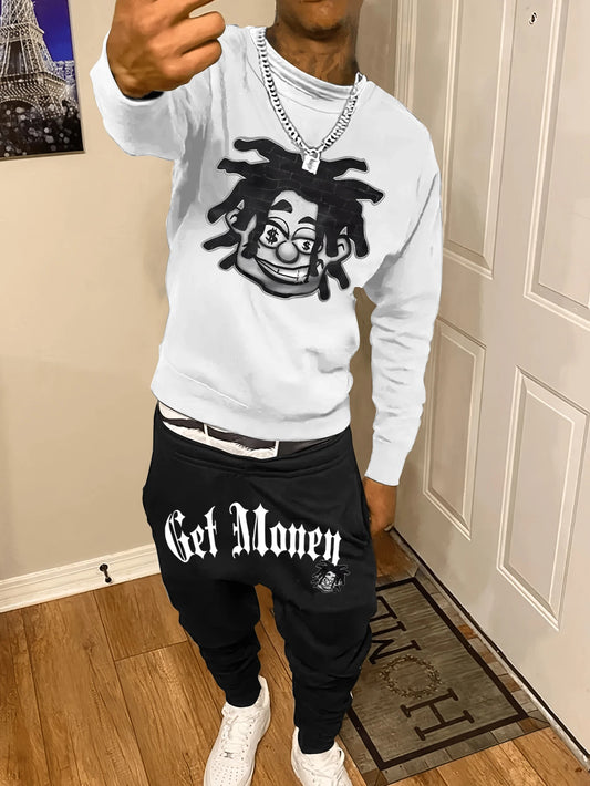 Printed Casual Sweatshirt