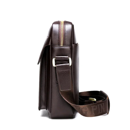 Luxury Men's Leather Shoulder Bag