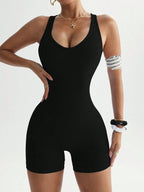 Seamless Backless Workout Set