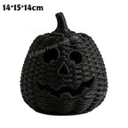 Wicker Pumpkin Lantern Storage Box