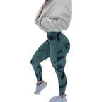 Tie-Dye Seamless High Waist Yoga Pants