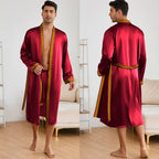 Robe Shorts Pajamas Set Bathrobe