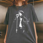 Vintage Style Graphic Print T-Shirt