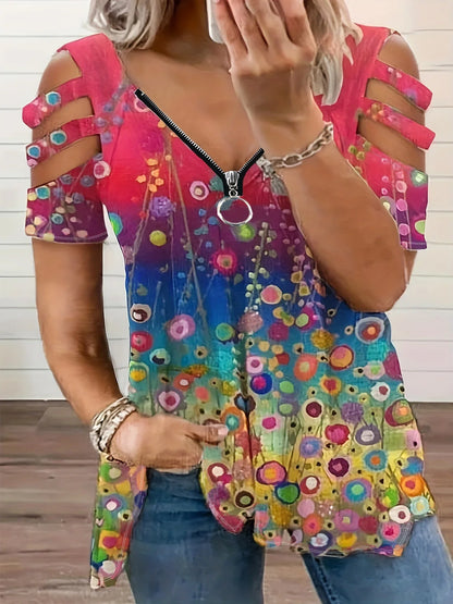 Plus Size V-Neck Tee