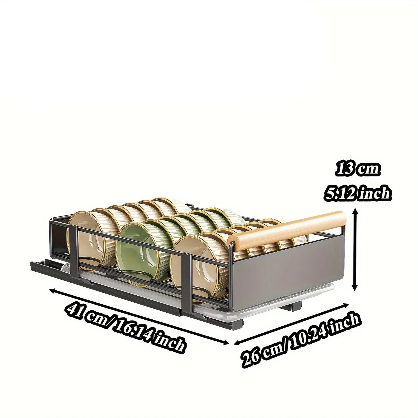 Multifunctional Dish Rack Tray