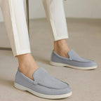 Suede Leather Driving Loafers