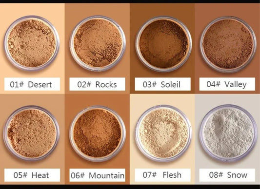 8 Colors Loose Setting Powder