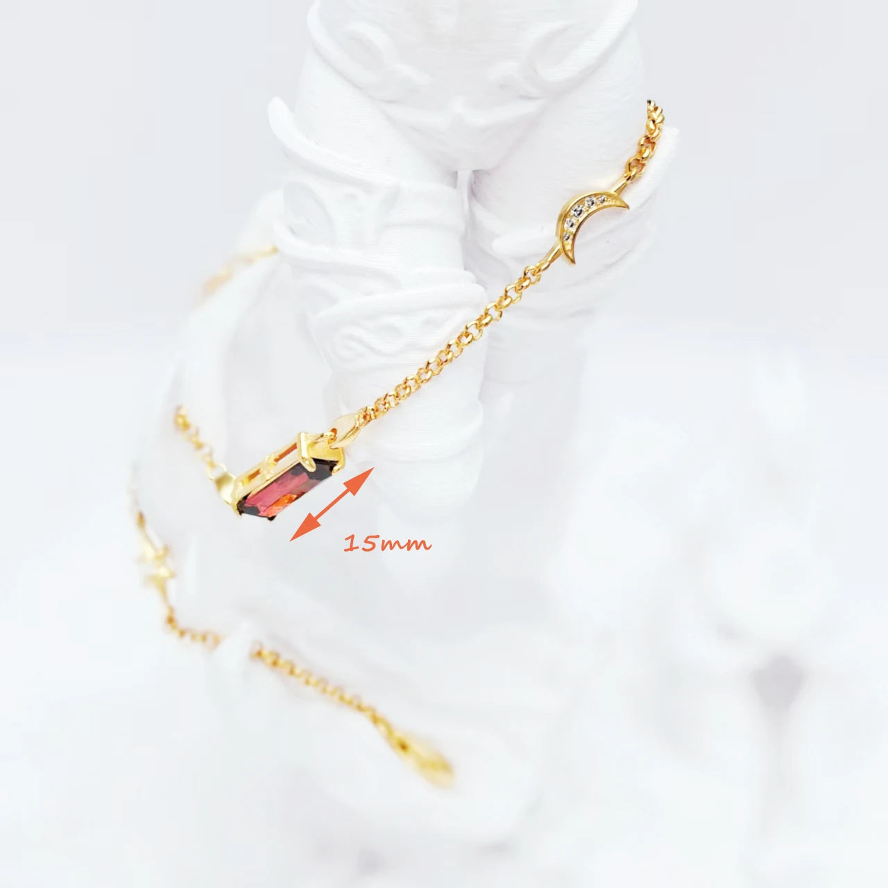 Star Moon Silver Bracelet