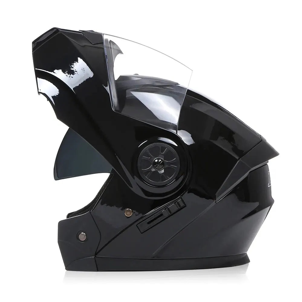 Dual Lens Flip Up Motorcycle Helmet