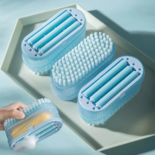 Multifunctional Roller Brush Soap Box