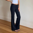 Low Waist Wide Leg Jeans