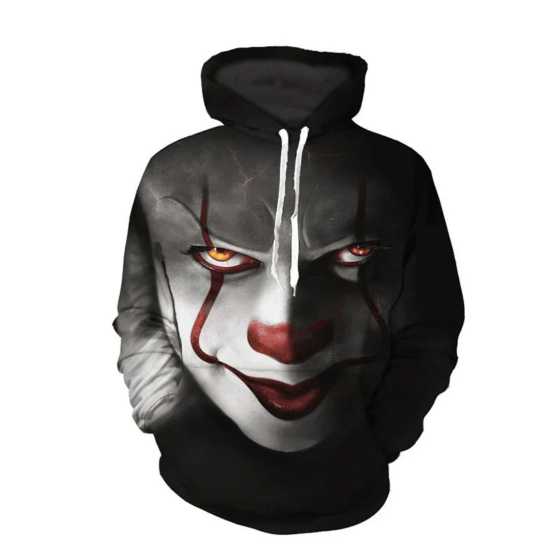 3D Printed Horror Hoodies