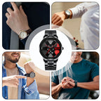 Luxfacigoo Car Wheel Quartz Watch
