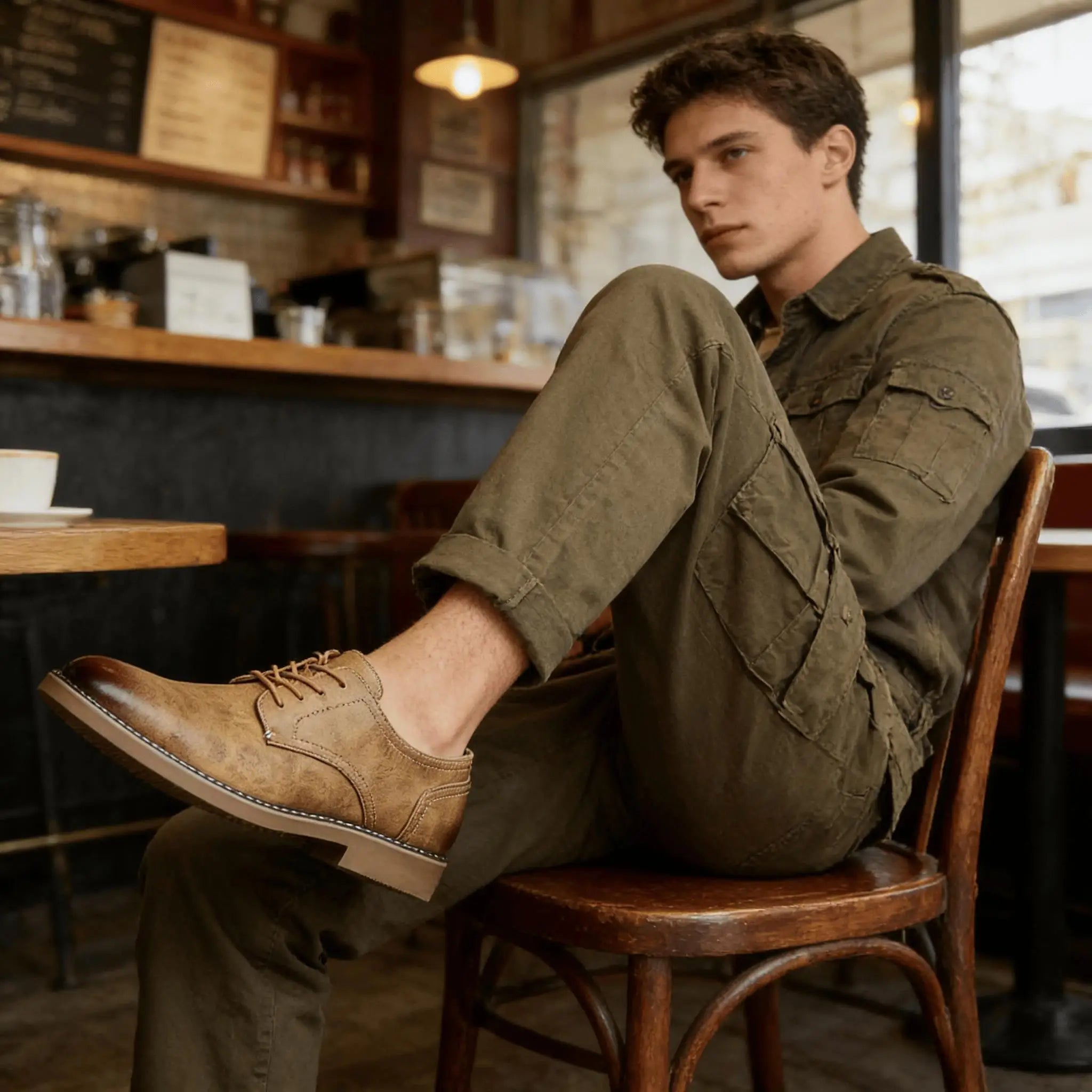 Lace-Up Everyday Leather Shoes