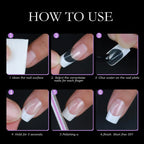 Multicolor Acrylic Nail Tips