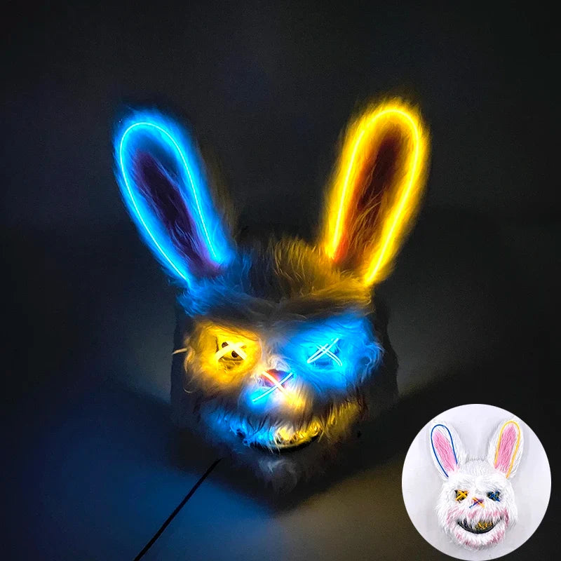 Glowing Bloody Animal Mask