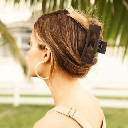 Coffee Hair Claw Clips