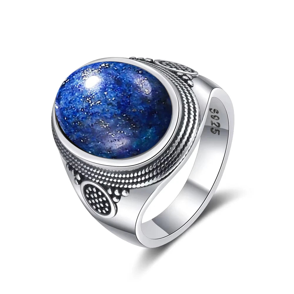 Intgem Labradorite Moonstone Ring