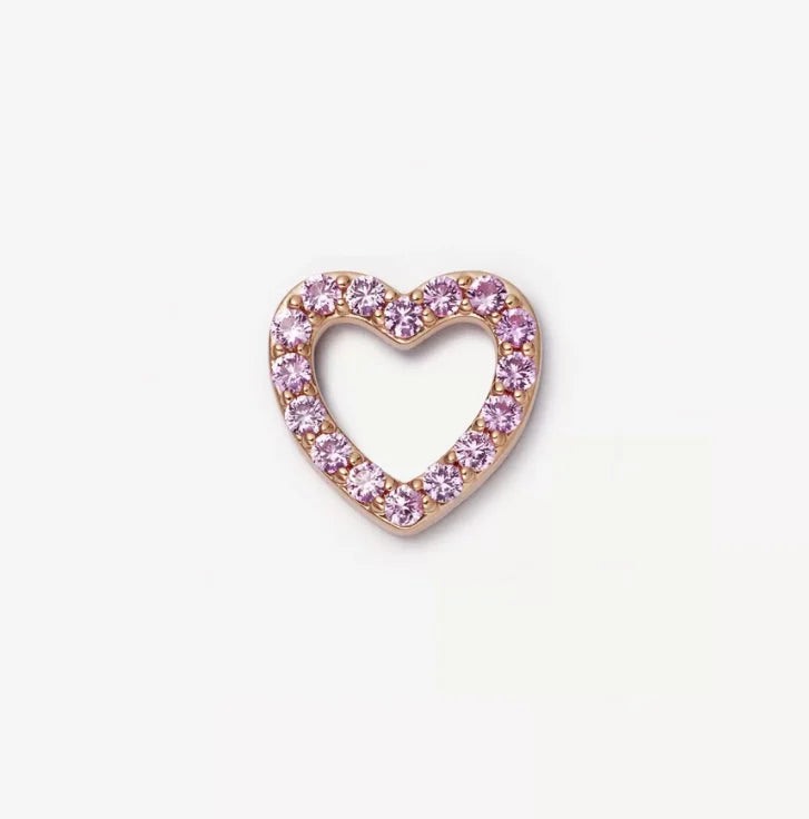 Neo Gothic Heart Pendant Necklace