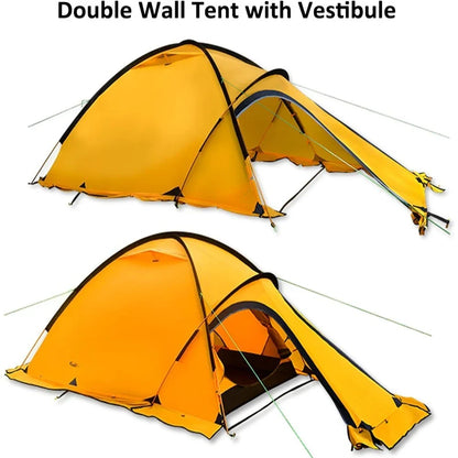 Portable 2 Person All-Weather Tent