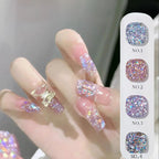 SHAKA 9-Color White Nails Star