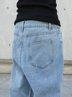 Baggy Y2K Wide-Leg Denim Jeans