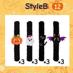 Plush Halloween Slap Bracelets