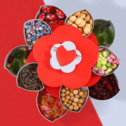 2-Layer Snack Tray Organizer