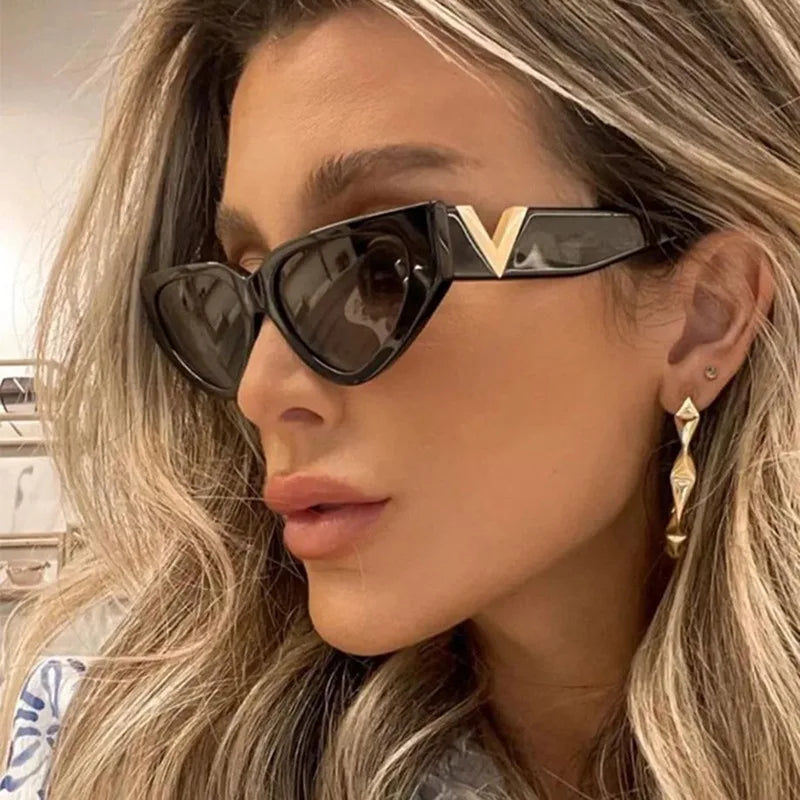 Luxury Cat Eye Sunglasses for Women