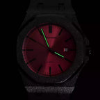 PINTIME Glitter Purple Quartz Watch