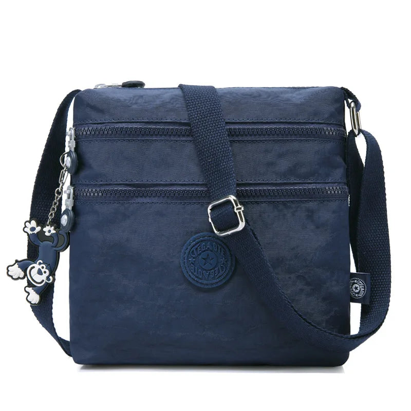 Nylon Shoulder Crossbody Bag