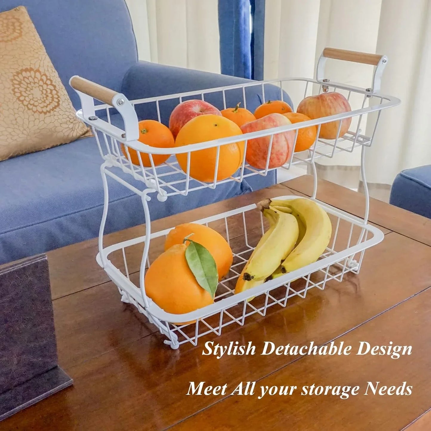 Kitchen Countertop Fruit Basket