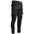 Elastic Cargo Denim Joggaer Jeans