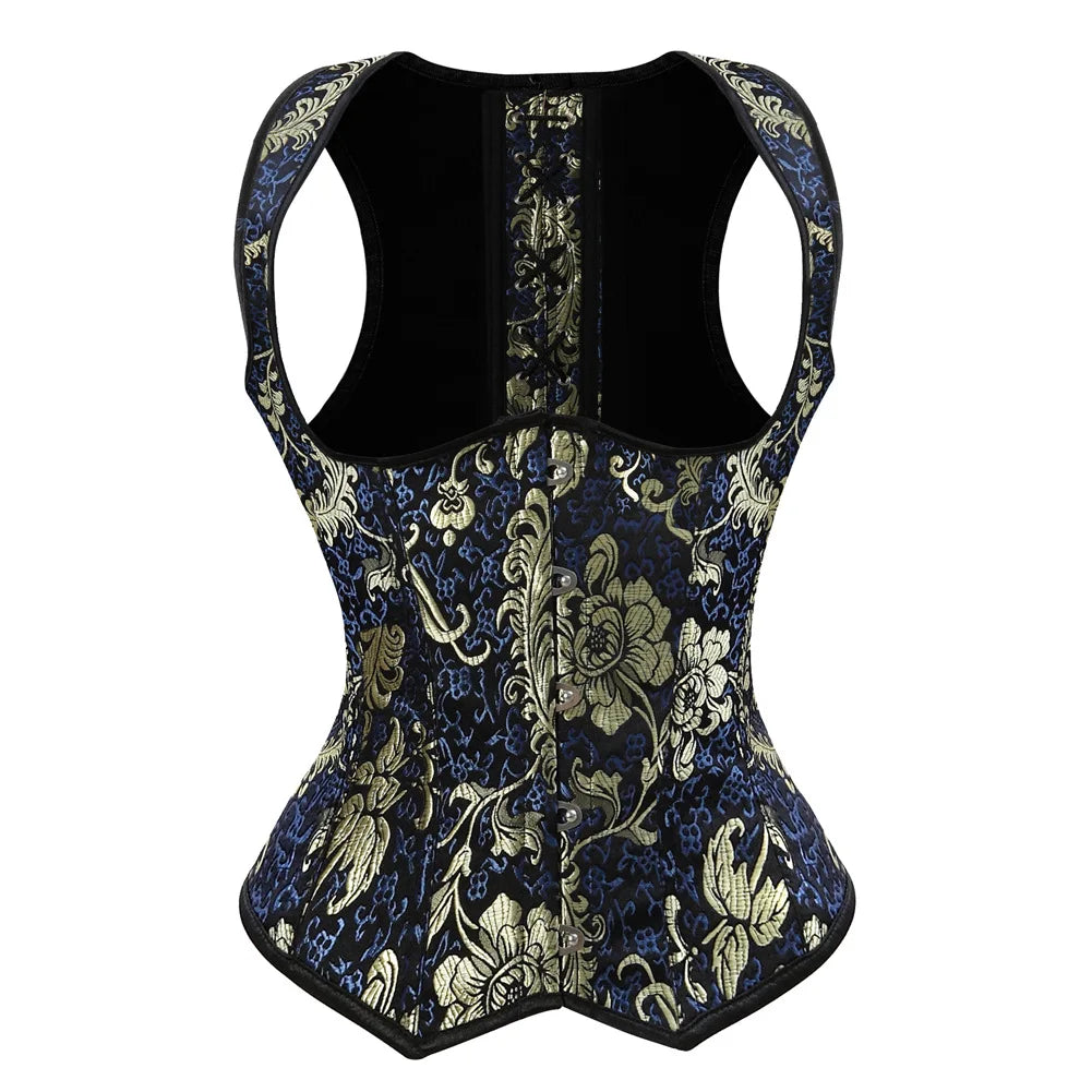 Floral Overbust Corset