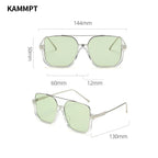 Vintage Oversized Square Sunglasses