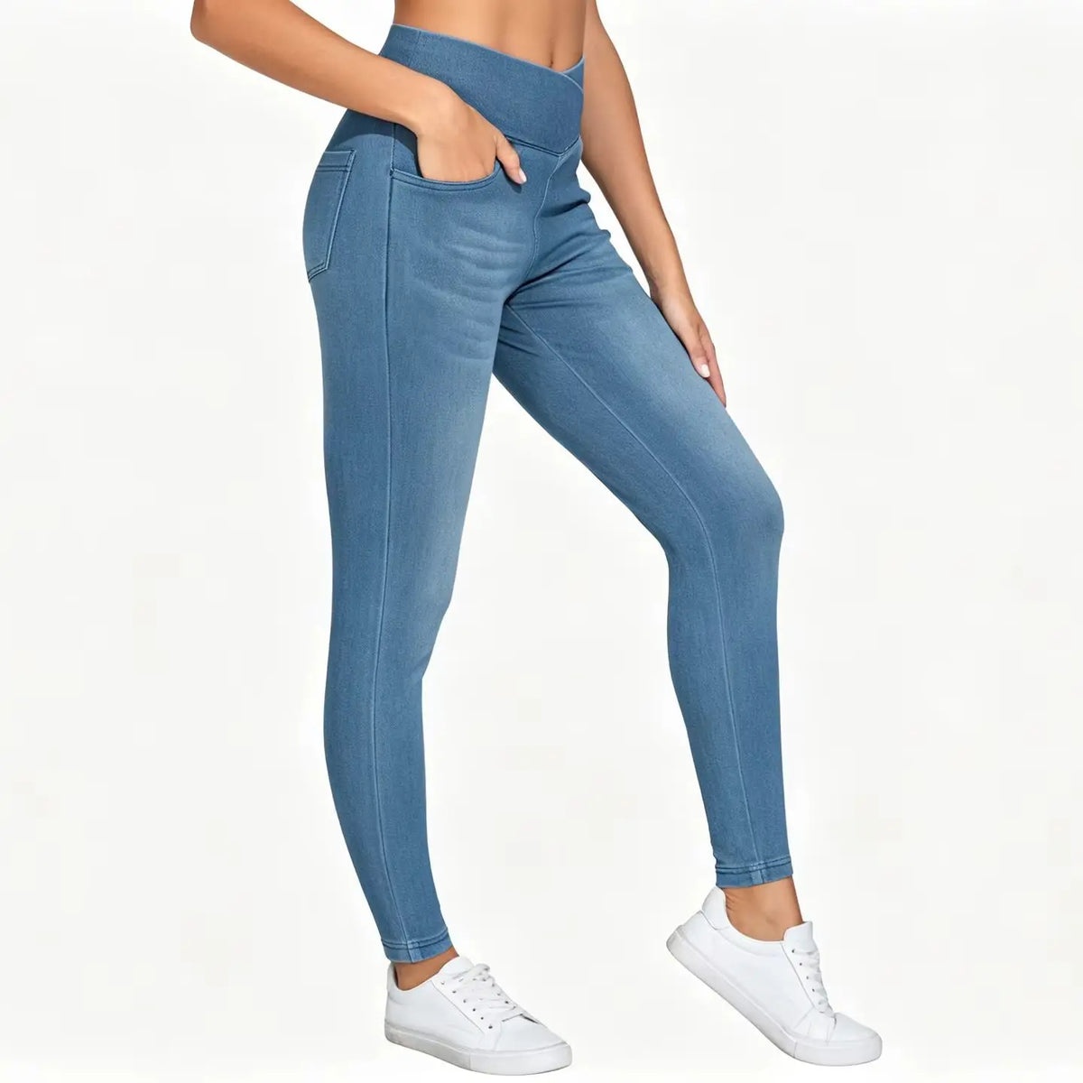 THE GYM PEOPLE Skinny Denim Jeggings