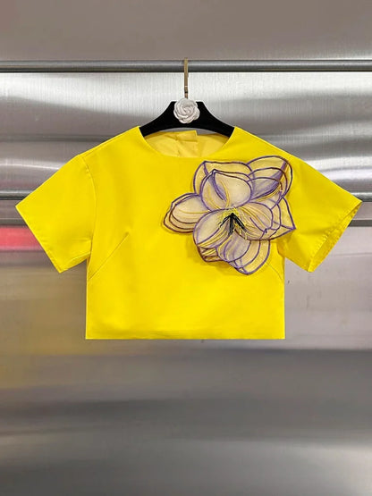 Yellow Spliced Summer Set