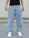 Baggy Y2K Wide-Leg Denim Jeans