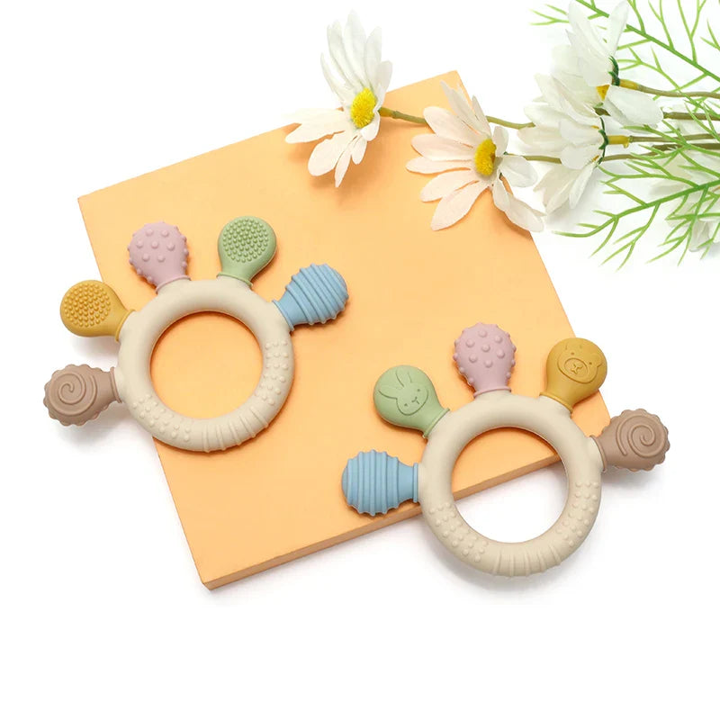 BPA Free Silicone Teether
