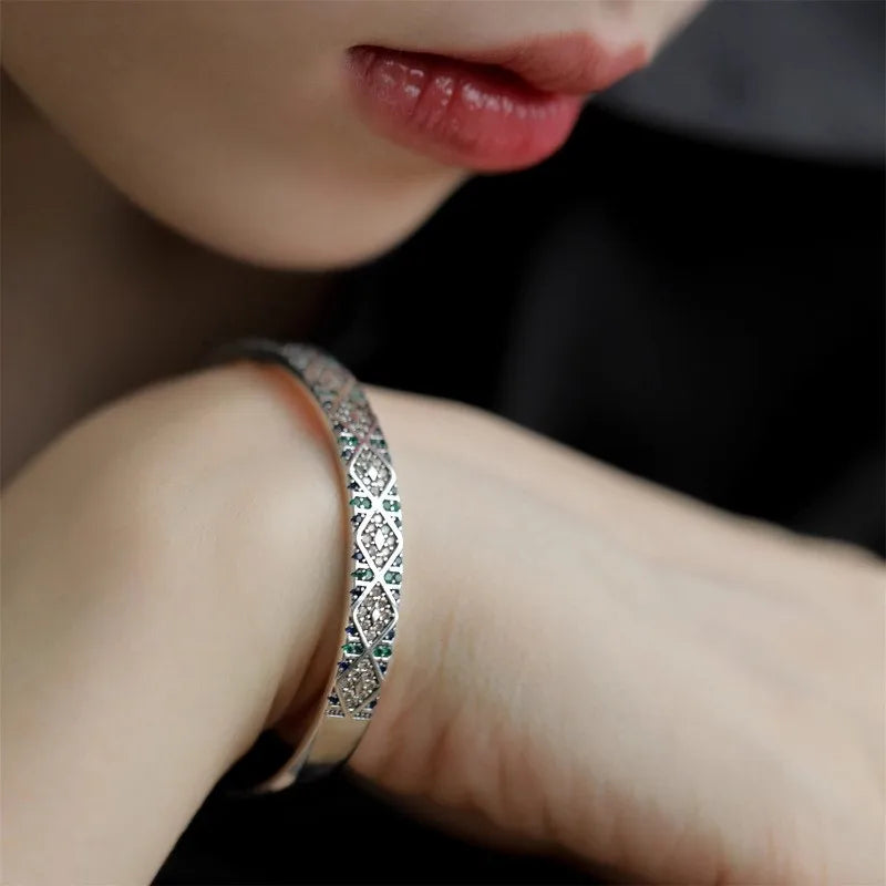Vintage Silver Cuff Bracelet