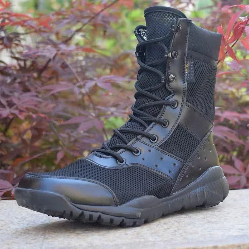 LUOIHAWK Tactical Mesh Combat Boots