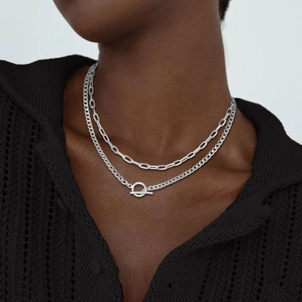 Gold Layered Women Necklace