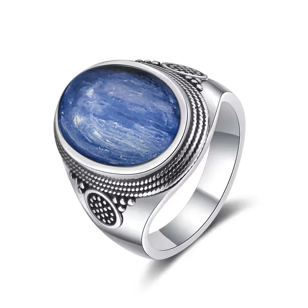 Intgem Labradorite Moonstone Ring
