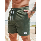 Corduroy Sweatpants Beach Shorts